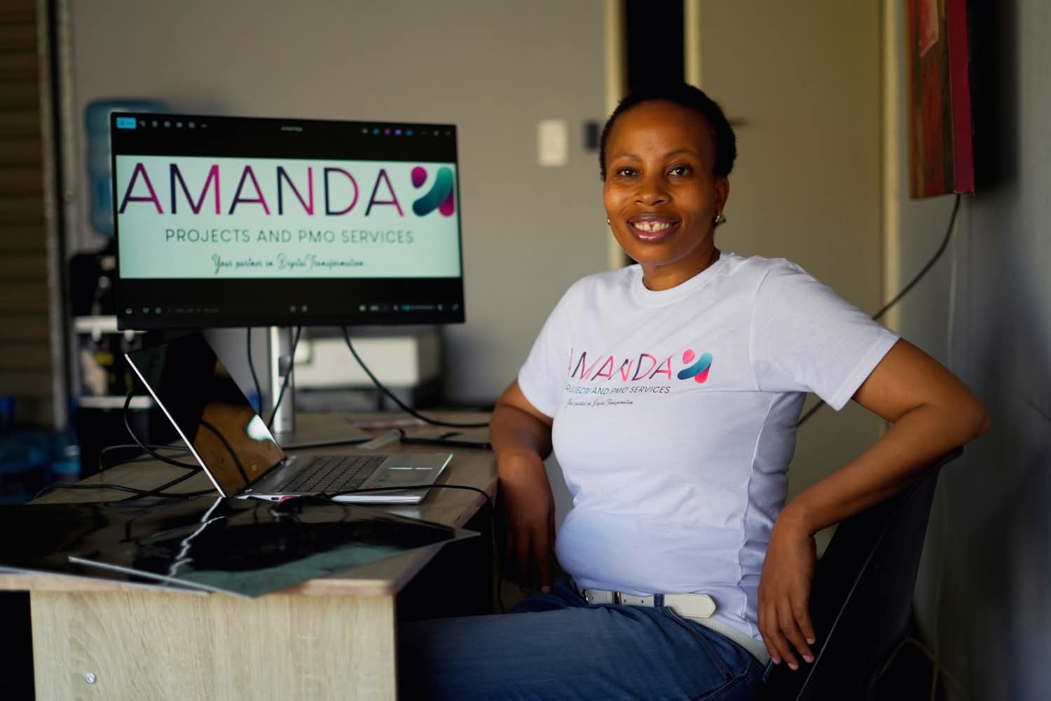 Amanda, Founder & CEO of Amanda N Projects, leading enterprise digital transformation